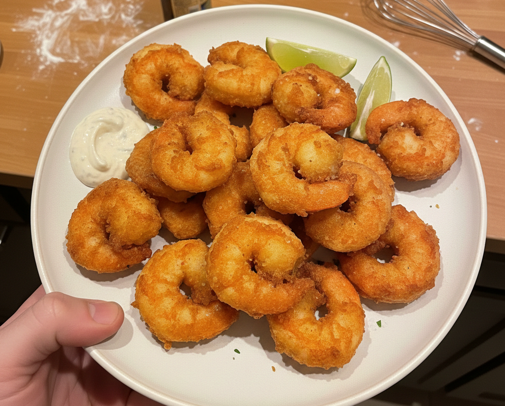 The “One Leftover Beer” Solution: Crispy Beer Battered Prawns